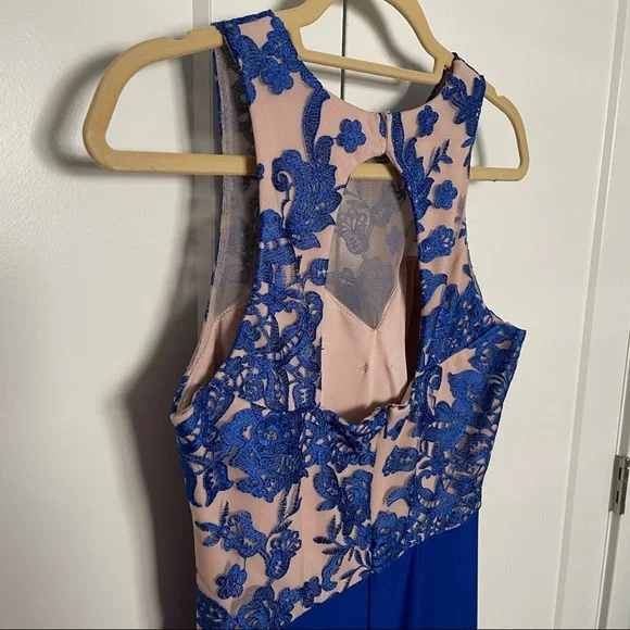 Stenay Sleeveless Lace Bodice Formal Gown - Picture 5 of 5